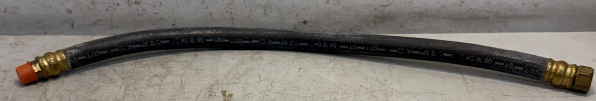 Eaton Weatherhead H33808 Rubber Air Brake Hose Assembly SAEJ1402A Pneumatic Unit
