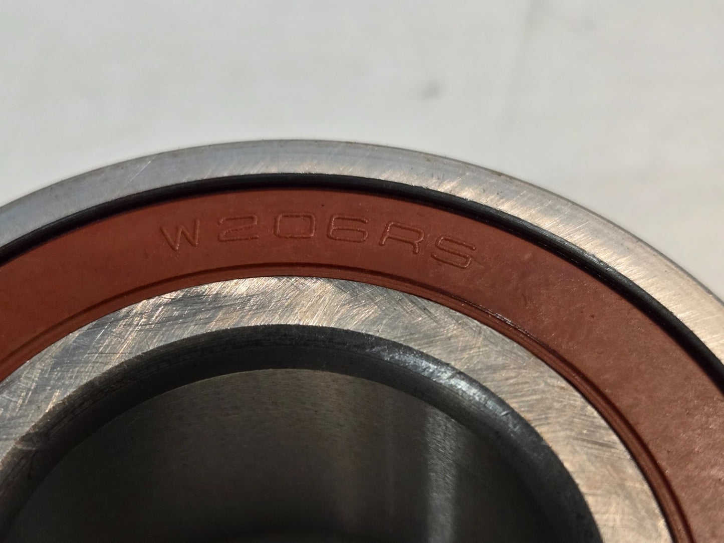 W206RS Ball Bearing | Red Shields | 62 mm OD 30 mm Bore 23.75 mm Thick