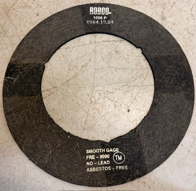 6 Quantity Rabco Asbestos-Free Ring Shaped Clutch Disc Facing 1056P (6 Quantity)