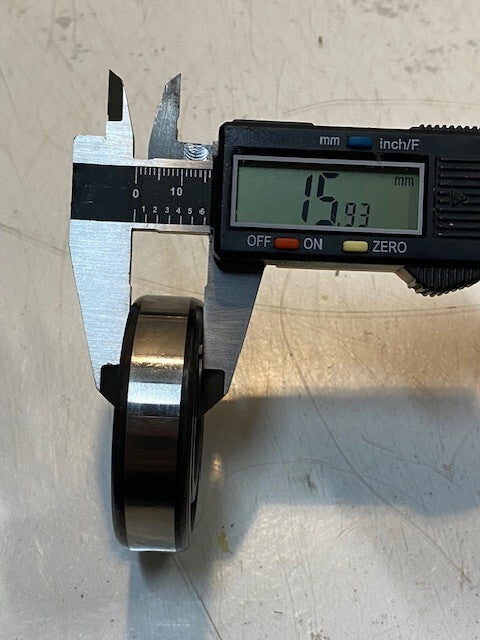 NAPA SKF Bearing RLS8-J | 57mm OD 25mm Bore 16mm Thick