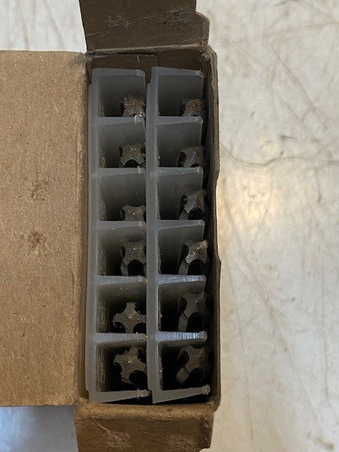 Pack of 12 of Greenfield 14123 Cat. No. 5303 | 5/16-24 NF H3 Taper Plugs