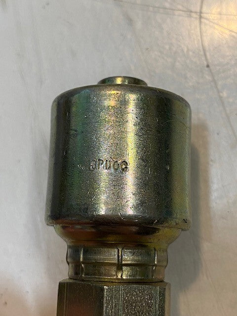 3 Quantity of Gates Hydraulic Hose Fittings 8PD0C 21mm Thread 32mm OD (3 Qty)