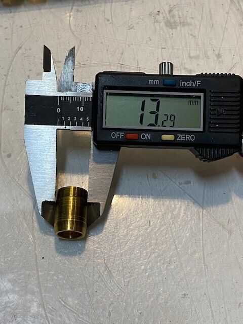 Bag of 50 of Brass Bushing/Bearings 19mm L 11mm End 10mm End MA-8D | 110106