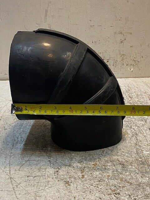 Rubber 90 Degree Elbow 6590SR 8" Tall 5-1/2" Wide 6-1/2" Deep