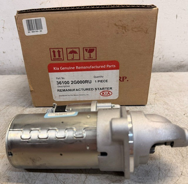 Kia Genuine Remanufactured Starter Assembly 36100-2G000RU Automotive Unit