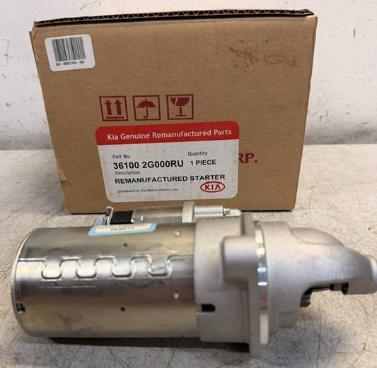 Kia Genuine Remanufactured Starter Assembly 36100-2G000RU Automotive Unit