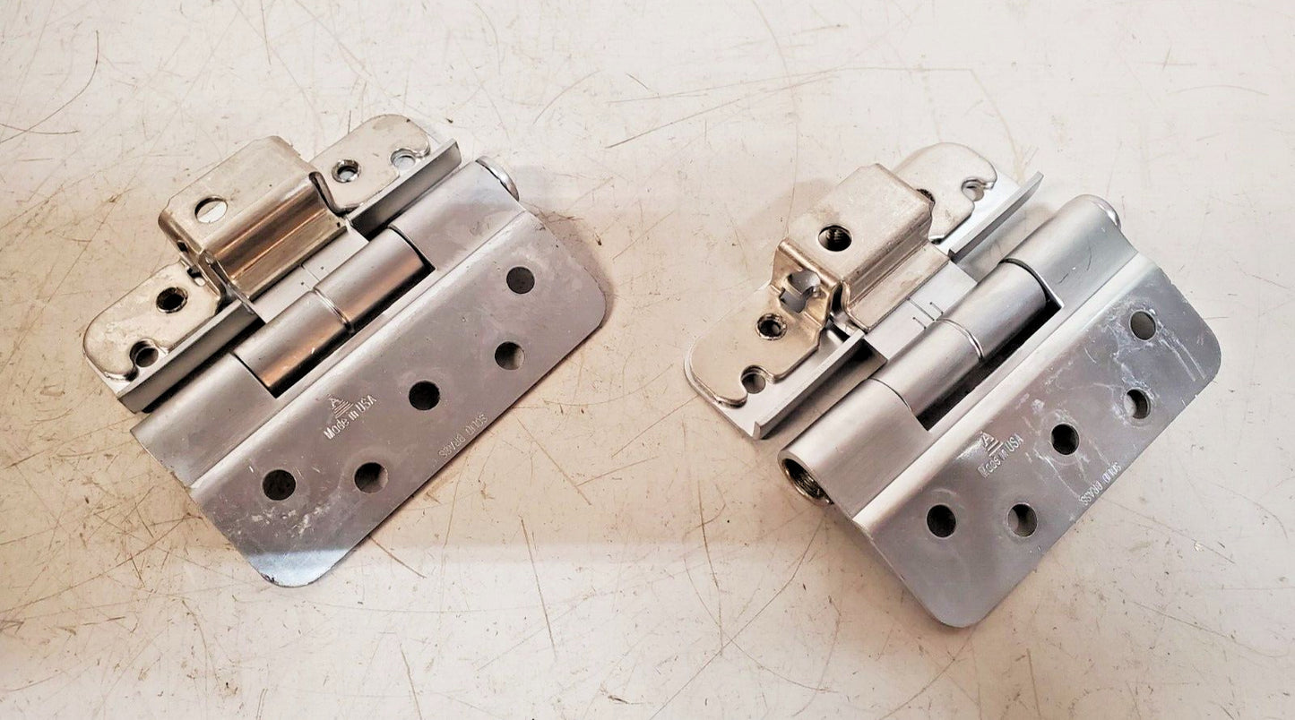 2 Quantity of Ashland LH Door Hinges Assembly  Satin Chrome W8600A-LE4S (2 Qty)