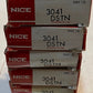 6 Quantity of NICE 3041DSTN Bearings 51mm OD 25mm Bore 14mm Thick (6 Quantity)