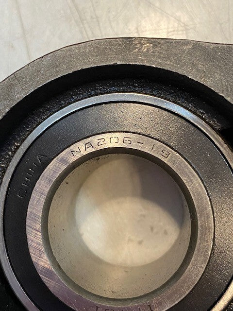 3 Quantity of IPTCI 2-Bolt Flange Bearing NFL206 SA206-20G 30mm Bore (3 Qty)