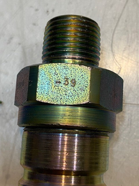 Hydraulic Male Fitting 9888-39 | 21mm Thread 13mm ID 35mm OD 30mm End