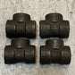4 Quantity of Bonney Tee Forged Steel B16 6547 18mm Middle 29mm Sides (4 Qty)