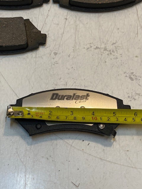 Duralast DG699 Gold Ceramic Disc Brake Pad Set of 4