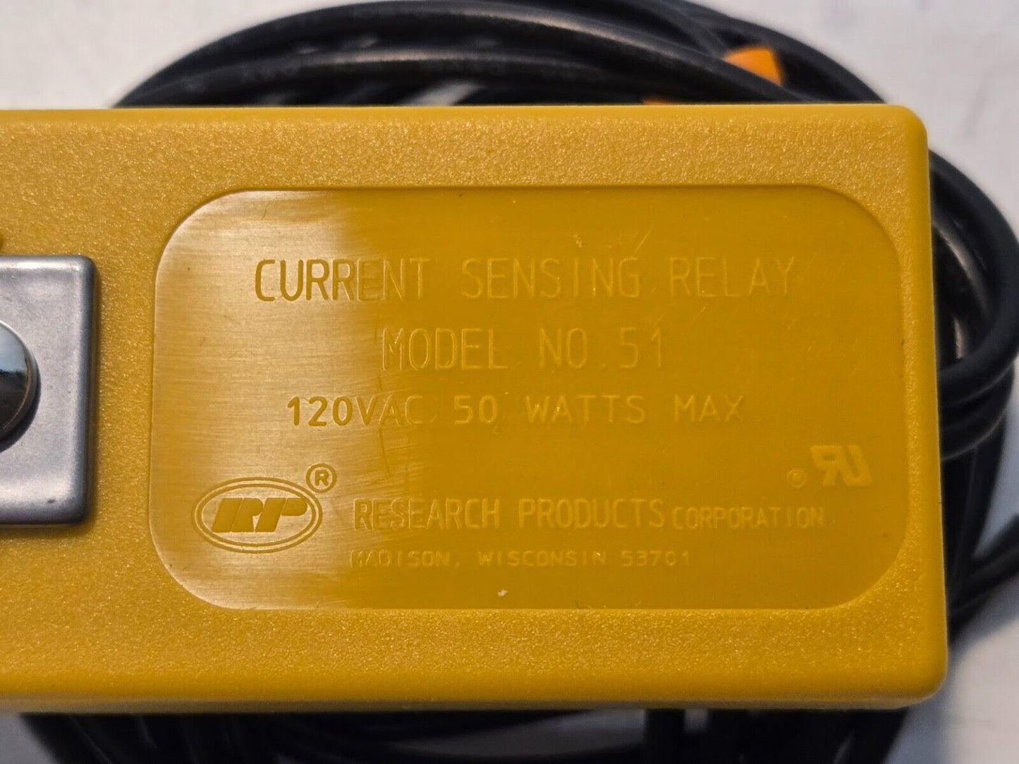 Aprilaire Model No. 51 Current Sensing Relay 120VAC 50 W 686720000515