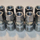 10 Quantity of Dynaquip D3 1/4" Pnuematic Quick Connect Couplings (10 Quantity)