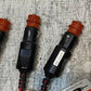 7 Quantity of 8A Cigarette Lighter Battery Charger Cables (7 Quantity)