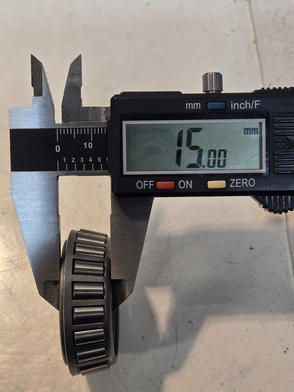 10 Quantity of Tapered Roller Bearing Cones L44643 | 1" Bore 15mm Thick (10 Qty)