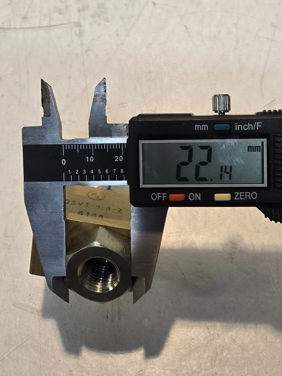 Modular Controls DSV1-8-B-2 6148 Hydraulic Control Valve | 1/4" FPT Ports