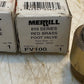 2 Quantity of Merrill 810 Series Red Brass Foot Valves FV100 (2 Quantity)