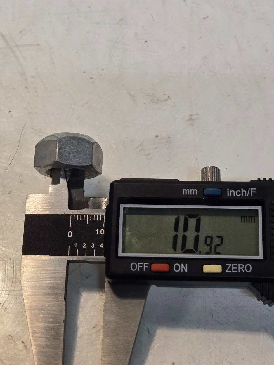 50 Quantity of Case 232-4118 Lock Nuts | 1/2"-13 | 3/4" Hex Size (50 Quantity)