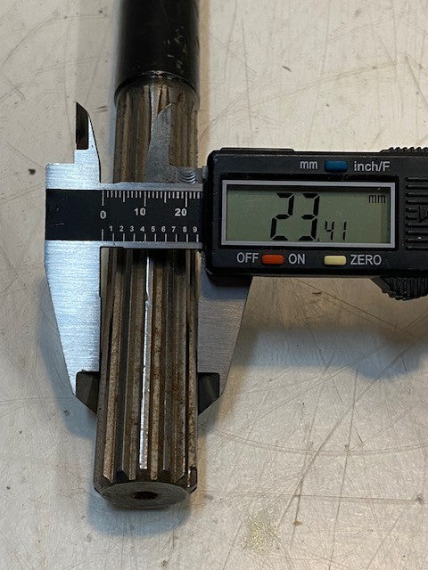 Steering Shaft 826285 | 16" Long 23mm Thread 14-Spline 22mm Bore ID