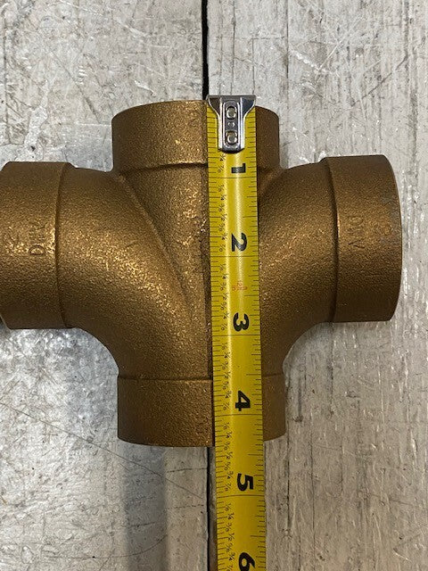 2 Qty of Nibco 2DWV 2x2x2x2 Double San Tee Casts (2 Quantity)