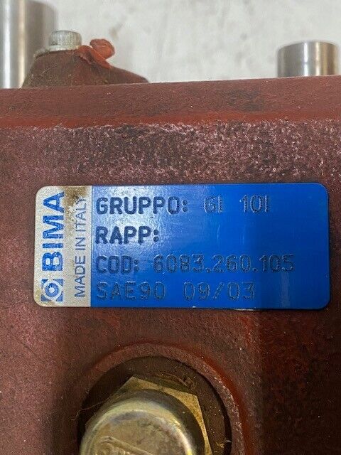 BIMA Gearbox GI 101 | SAE90 | 6083.260.105 - USED