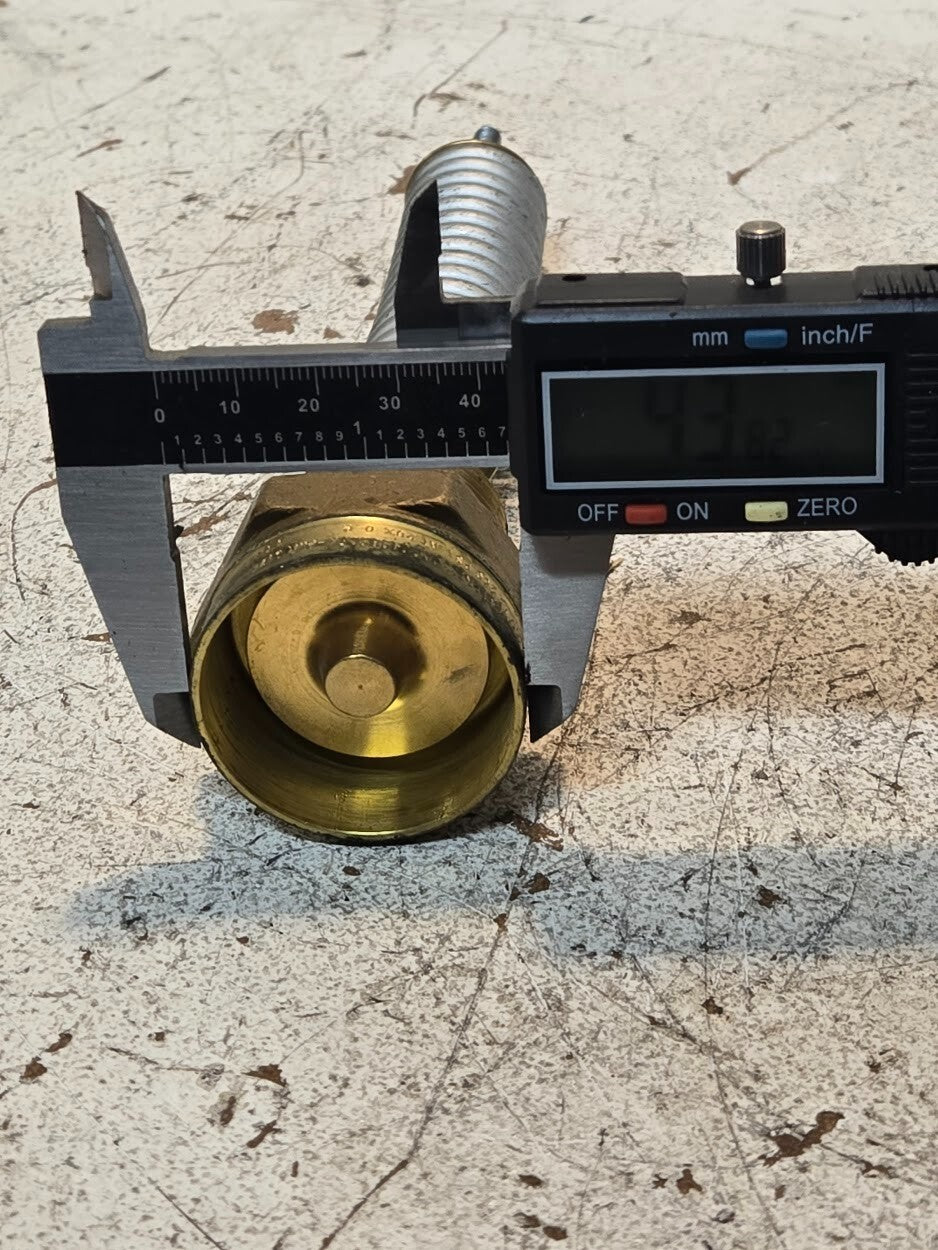 2 Quantity of Omeca 250-2757AIR LP-Gas 1" Safety Relief Valve 250 PSI (2 Qty)