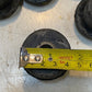 14 Quantity of Rubber Bushings 1-5/8" Dia 1-1/2" Tall 13mm Bore (14 Quantity)