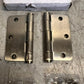 3 Quantity DoorMerica Hardware 3-1/2" x 3-1/2" Standard Door Hinge DH-RC179