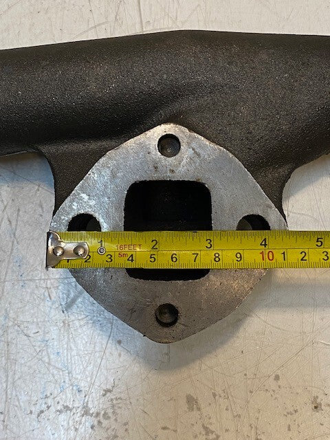 Exhaust Manifold for Cummins | HF 2C | 15" Long 6" Wide 45mm Bore 15mm Holes