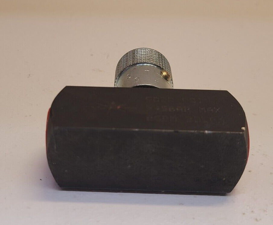 DMIC Needle Valve NV2H-0375N | 5000 PSI 345 BAR MAX BGPM 30LPM
