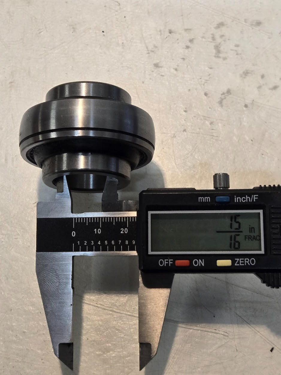 2 Quantity of Linkbelt Ball Bearings BS217948E3 15/16" Bore 1-3/8" Thick (2 Qty)