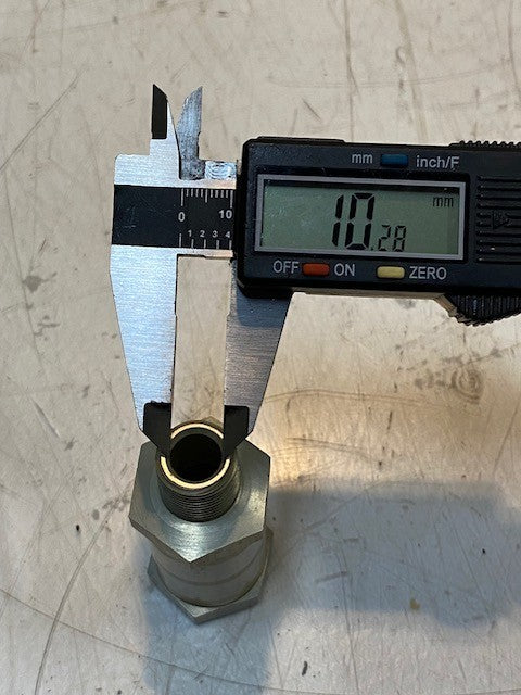 REPUBLIC 482-3/8D2-1/2 Relief Valve 14mm Bore 17mm Thread 10mm ID 28mm OD