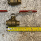 4 Qty of ProLine 1/2" Brass Packing Gland Ball Valve 107-843NL (4 Qty)