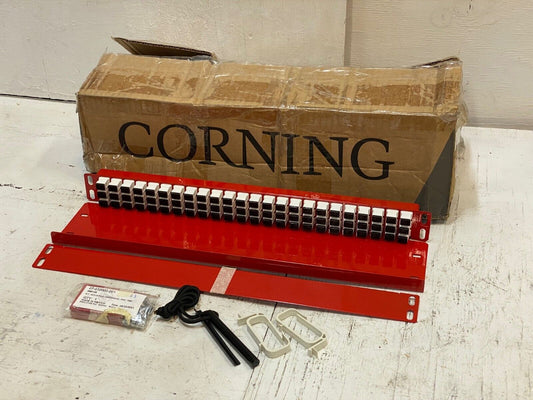 Corning Rack Mount Patch Panel Red PRK-CP72-3C-ATT | 748716