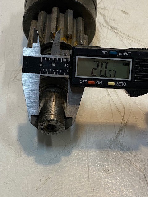 Ingersoll Rand Bendix Starter Drive 12-Spline 8-1/2" Long 21mm Nose 76mm OD