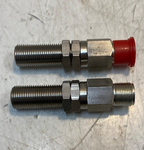 2 Quantity of Stainless Steel Bulkhead Fitting SSI Z260740 AAB (2 Quantity)
