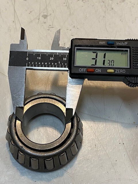 6 Quantity of Peer Bearing Cones 02475 | 61mm OD 31mm Bore (6 Quantity)