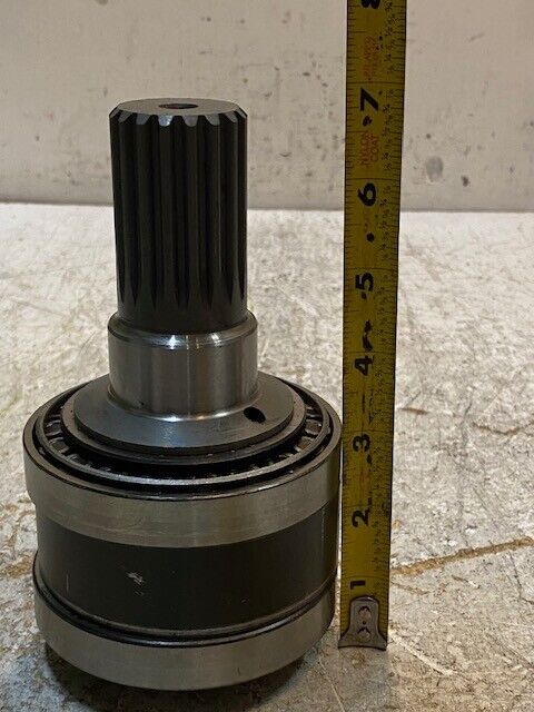 Drive Motor Sub Shaft & Bearing Kit 17-Spline 38mm End 4" OD 8mm 6-7/8" Tall