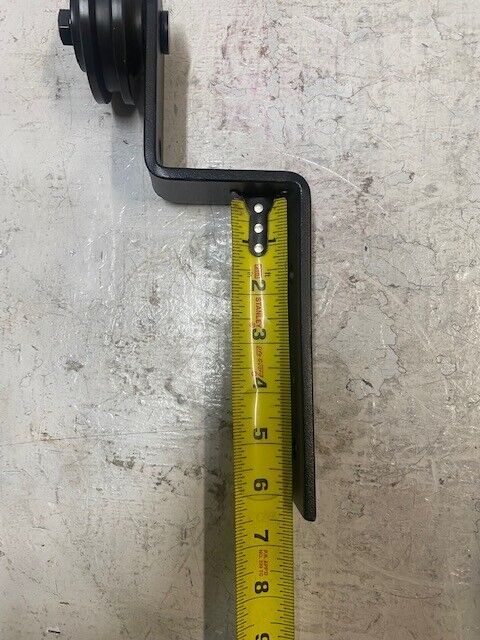 Single Track Bypass Door Kit Sliding Barn Door PULLEYBAR ONLY (See Measurements)