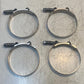4 Qty of R.G.Ray 130 T-Bolt Hose Clamps | 2437-62 | 4-1/2" Dia. 5" Long (4 Qty)