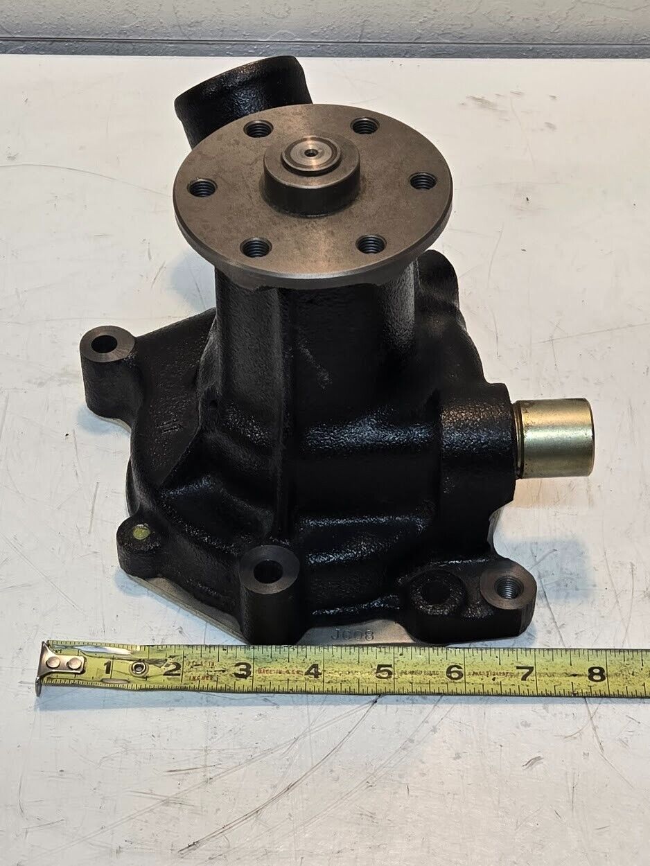 Water Pump JC08 for Isuzu 4HK1 | 6x8.5mm Impeller Drive Mounting Holes