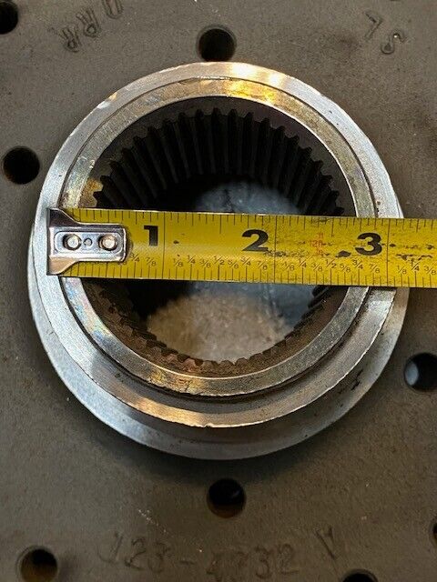 Drum Axle Differential Housing 123-4732 | 60mm Bore 46 Teeth 9-1/2" OD