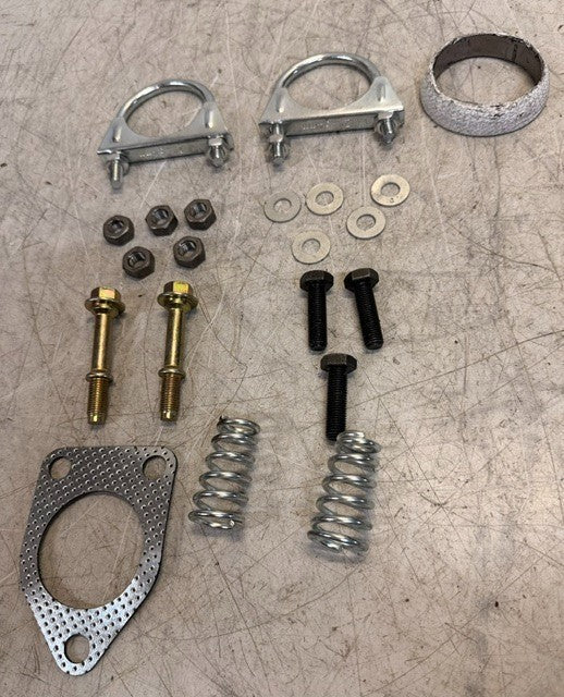 Aftermarket Exhaust System Kit Includes Muffler & Catalytic Converter Section