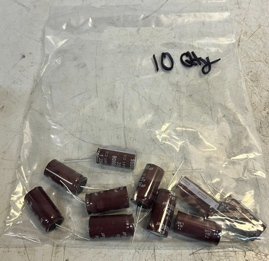 10 Quantity 9000 µF 35v LBV Aluminum Electrolytic Capacitors Bulk Pack (10Qty)