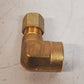 25 Qty. of Parker Brass 90º Elbow Fittings X170C-4-4 (25 Qty)