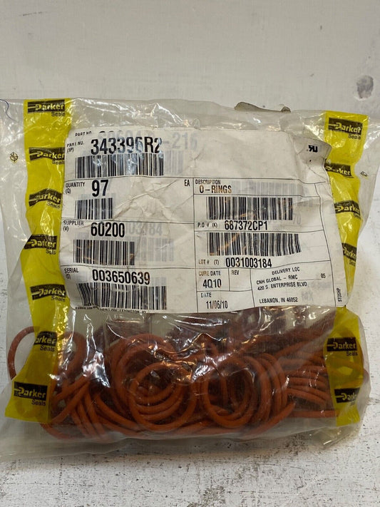 97 Quantity of Parker O-Rings 343396R2 (97 Quantity)