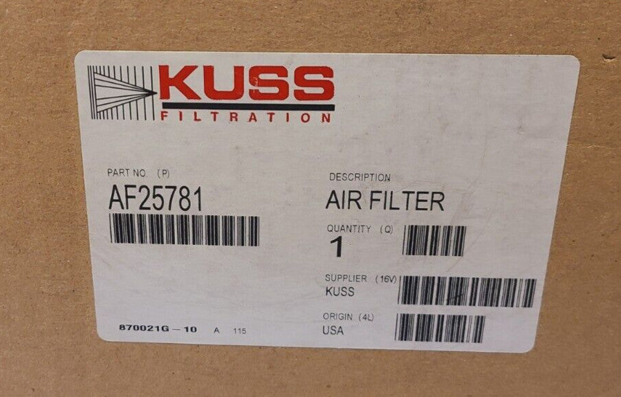 KUSS Air Filter AF25781 | 150700608