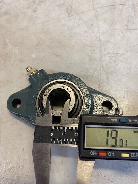 Dodge 124170 Setscrew Ball Bearing 2-Bolt Flange