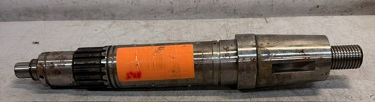 Hydraulic Pump Shaft 18-3/8 In Long Steel Drive Shaft Industrial 1329902C1-9E